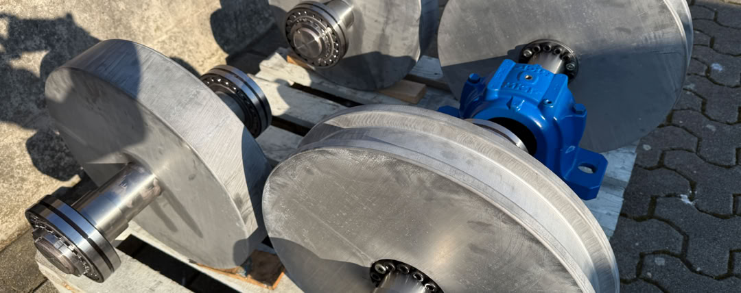 Ersatzteile, Radsätze und Getriebe